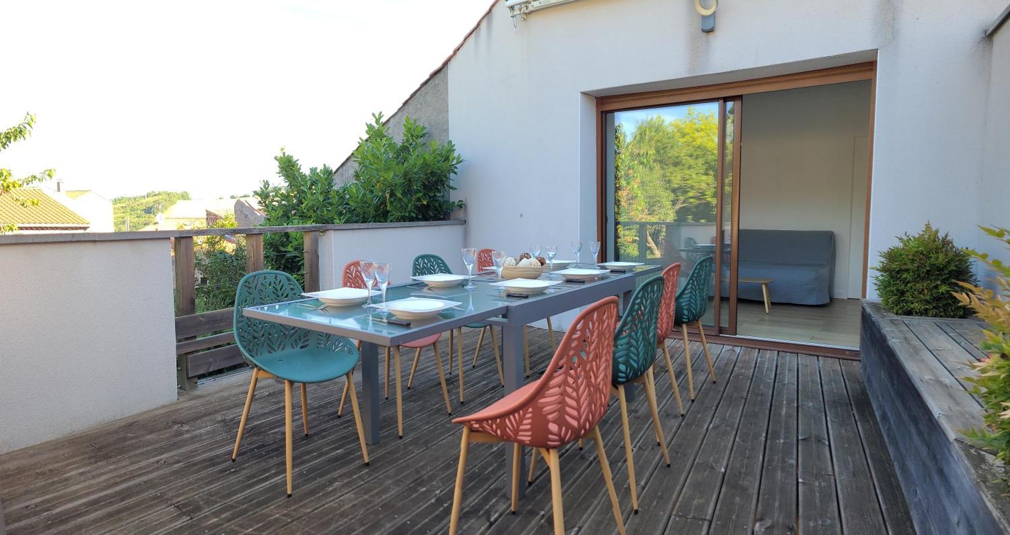 Les Maisons Bareyre - Grandes Maisons Avec Terrasse Saint-Sandoux Bagian luar foto
