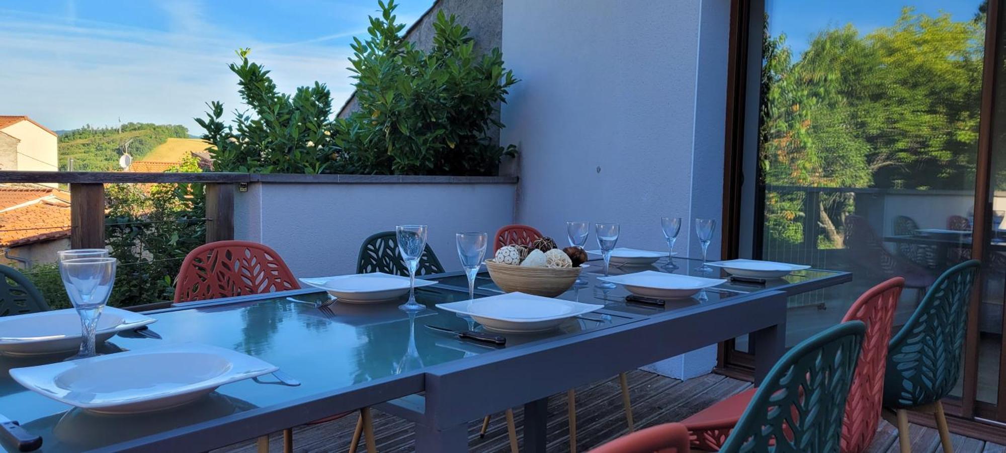 Les Maisons Bareyre - Grandes Maisons Avec Terrasse Saint-Sandoux Bagian luar foto